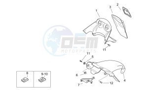 SR 50 Air 1997-2001 drawing Rear body III