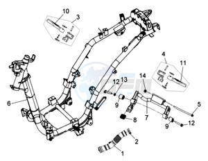 ALLO GT 25KMH 50 drawing FRAME