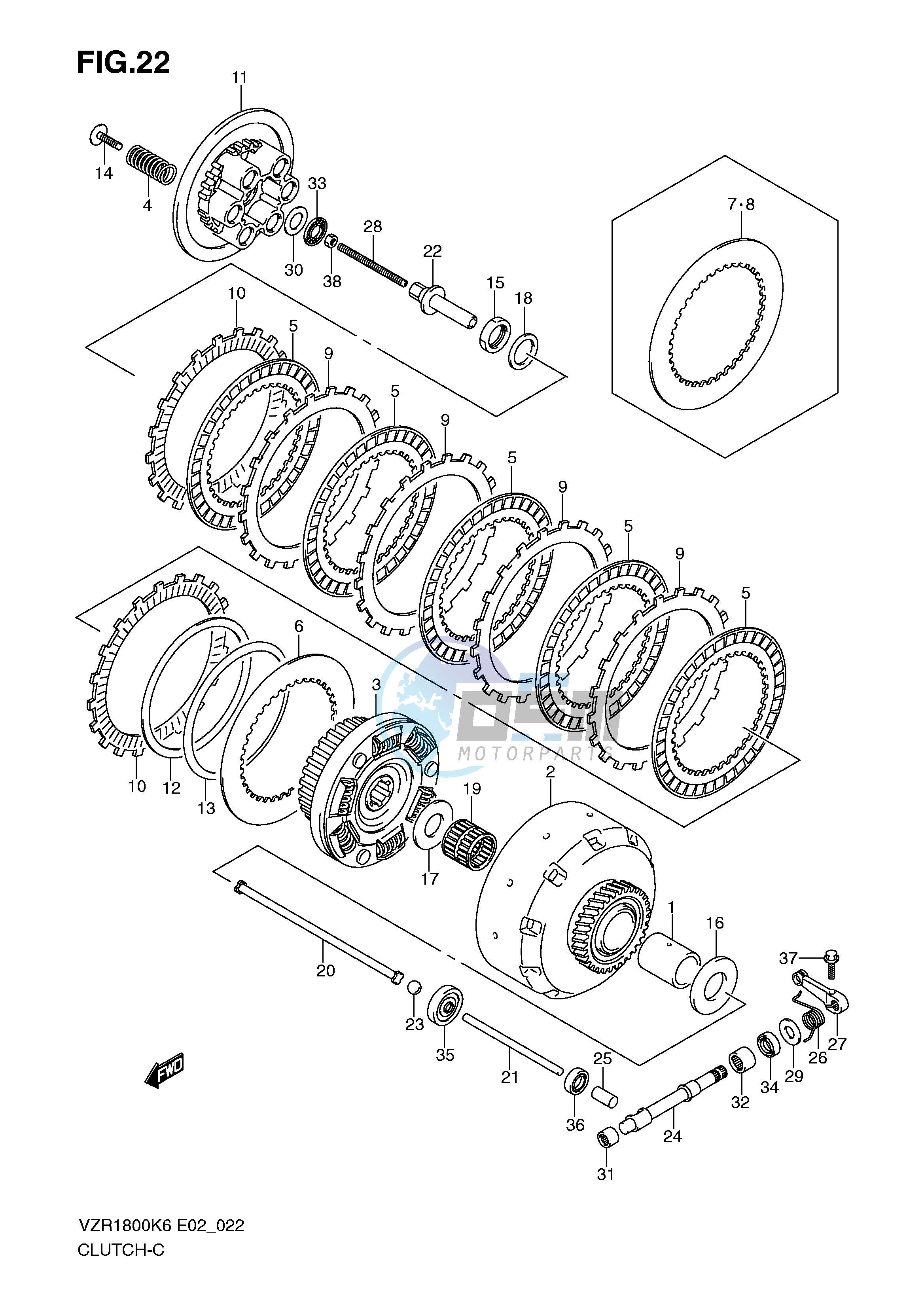 CLUTCH (MODEL K6 K7 K8 K9)