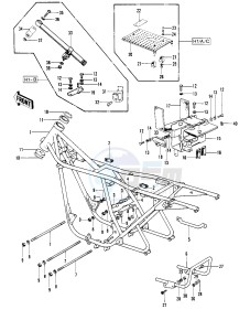 H1 C [MACH III] (-C) 500 [MACH III] drawing FRAME_FRAME FITTINGS -- 69-72 H1_A_B_C- -