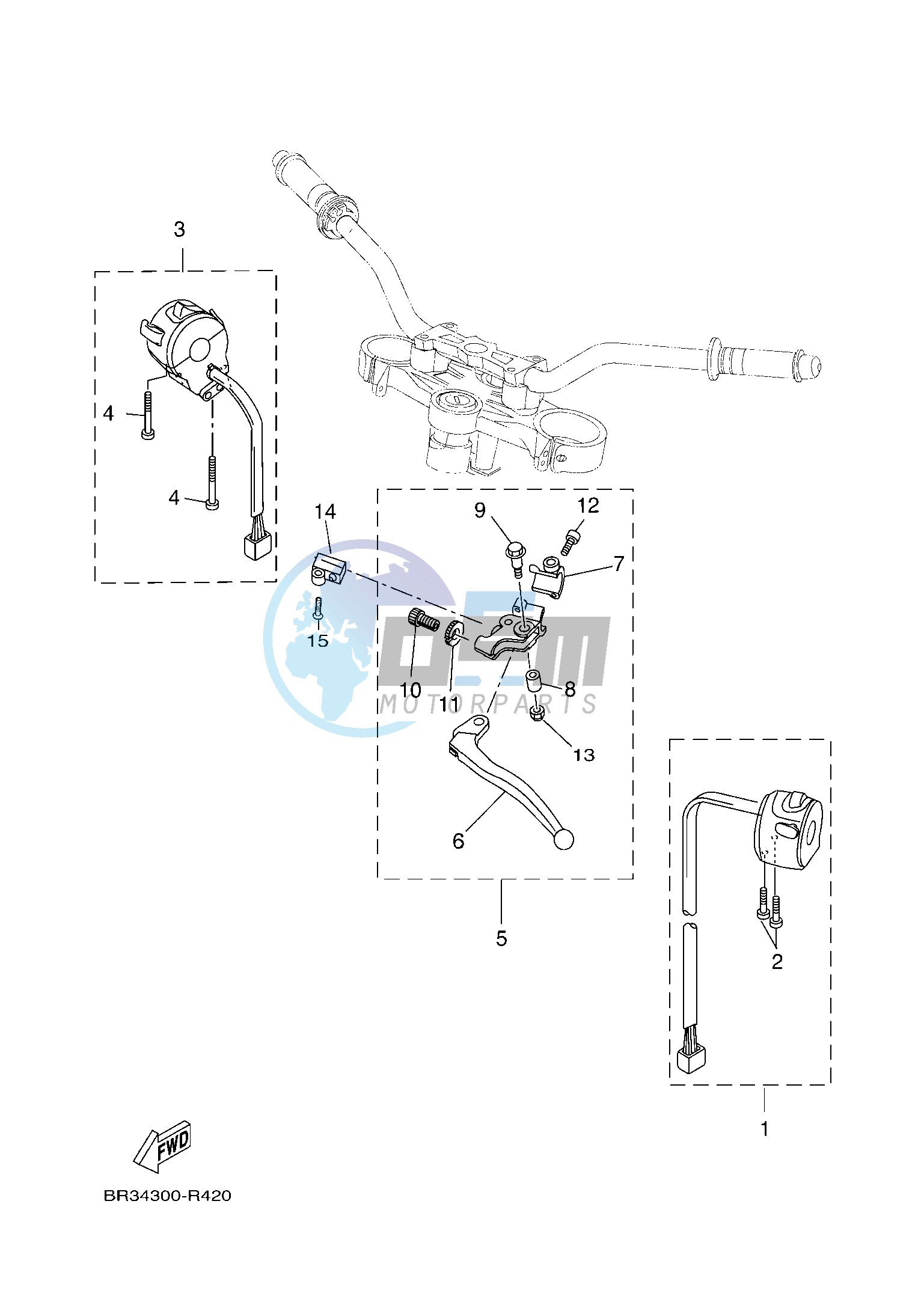 HANDLE SWITCH & LEVER