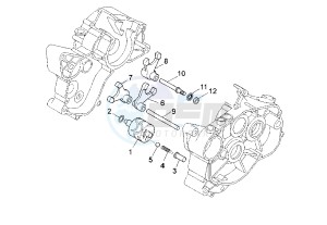 TZR RR 50 drawing SHIFT CAM - FORK