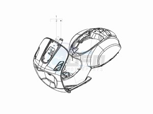 LX 50 4T-2V 25Kmh NL drawing Frame - bodywork