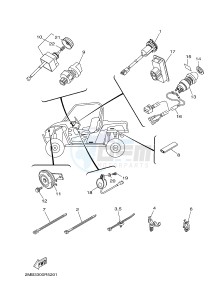 YXE700E YXE70WPXG WOLVERINE R-SPEC EPS (2MB3) drawing ELECTRICAL 2