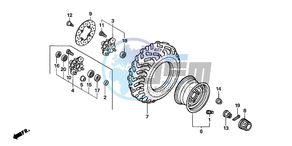 FRONT WHEEL