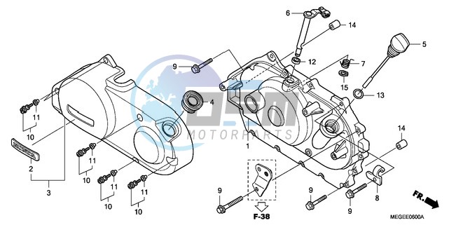 RIGHT CRANKCASE COVER