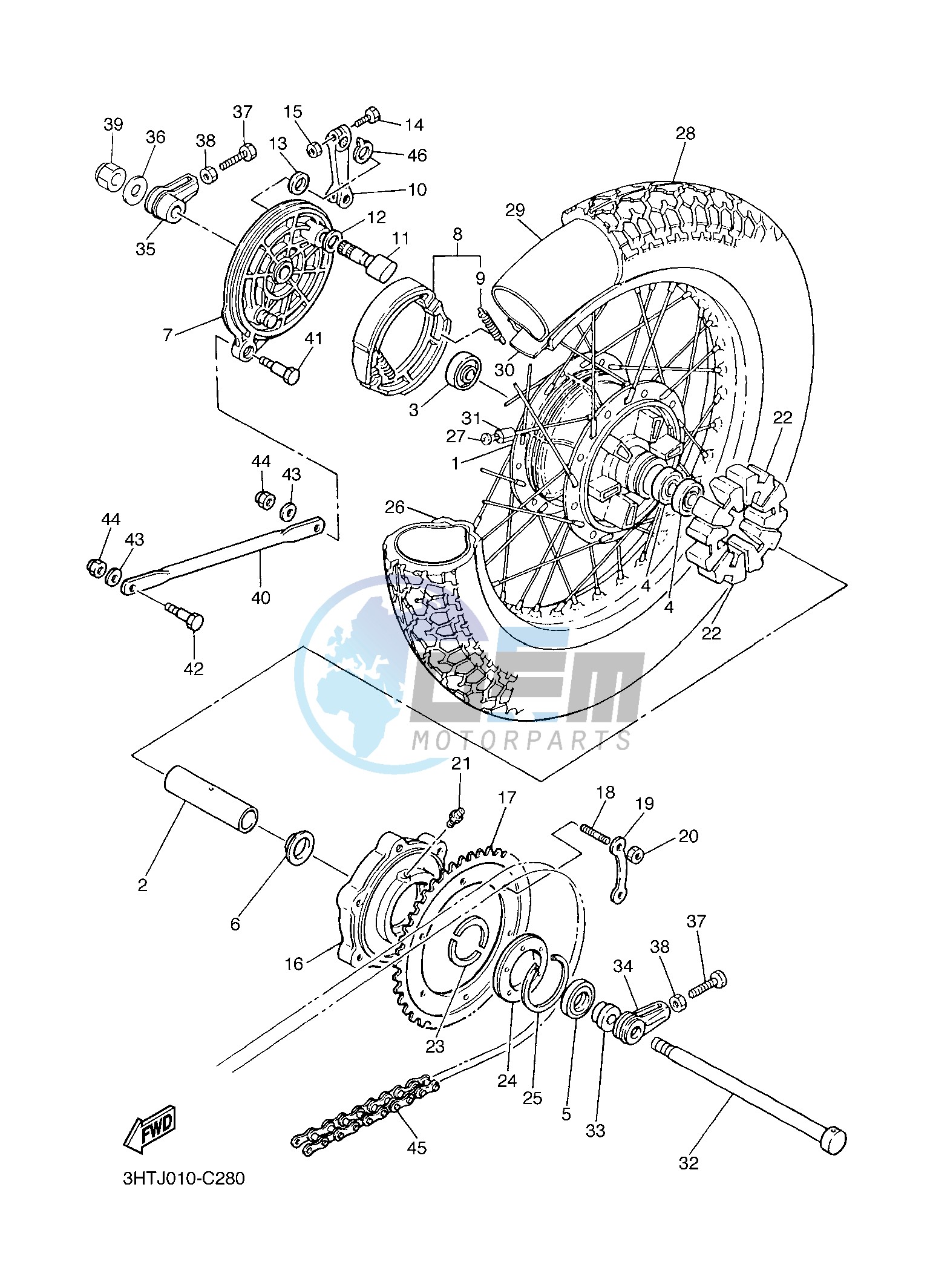 REAR WHEEL