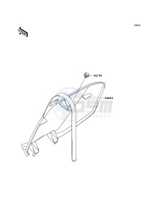 KX125 KX125M6F EU drawing Accessory