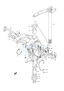 DF 200 drawing Swivel Bracket (Type: L)