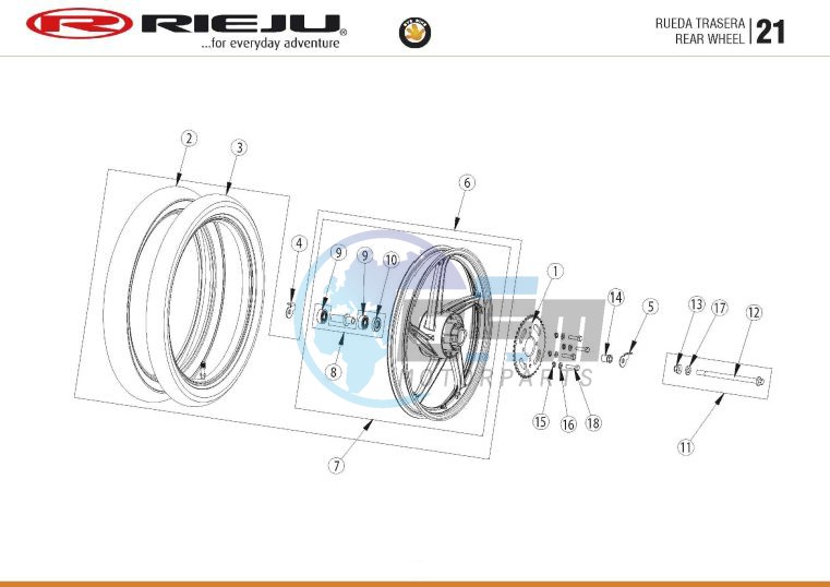 REAR WHEELS