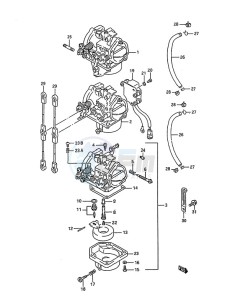 DT 85 drawing Carburetor