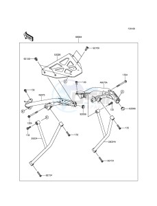 ER-6N_ABS ER650FGF XX (EU ME A(FRICA) drawing Accessory(Top Case Bracket)