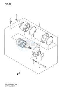 GSF-1250S ABS BANDIT EU drawing STARTING MOTOR