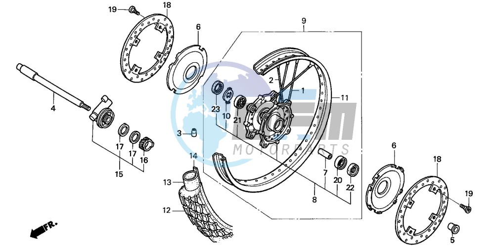 FRONT WHEEL