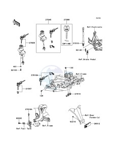 VERSYS_ABS KLE650DEF XX (EU ME A(FRICA) drawing Ignition Switch