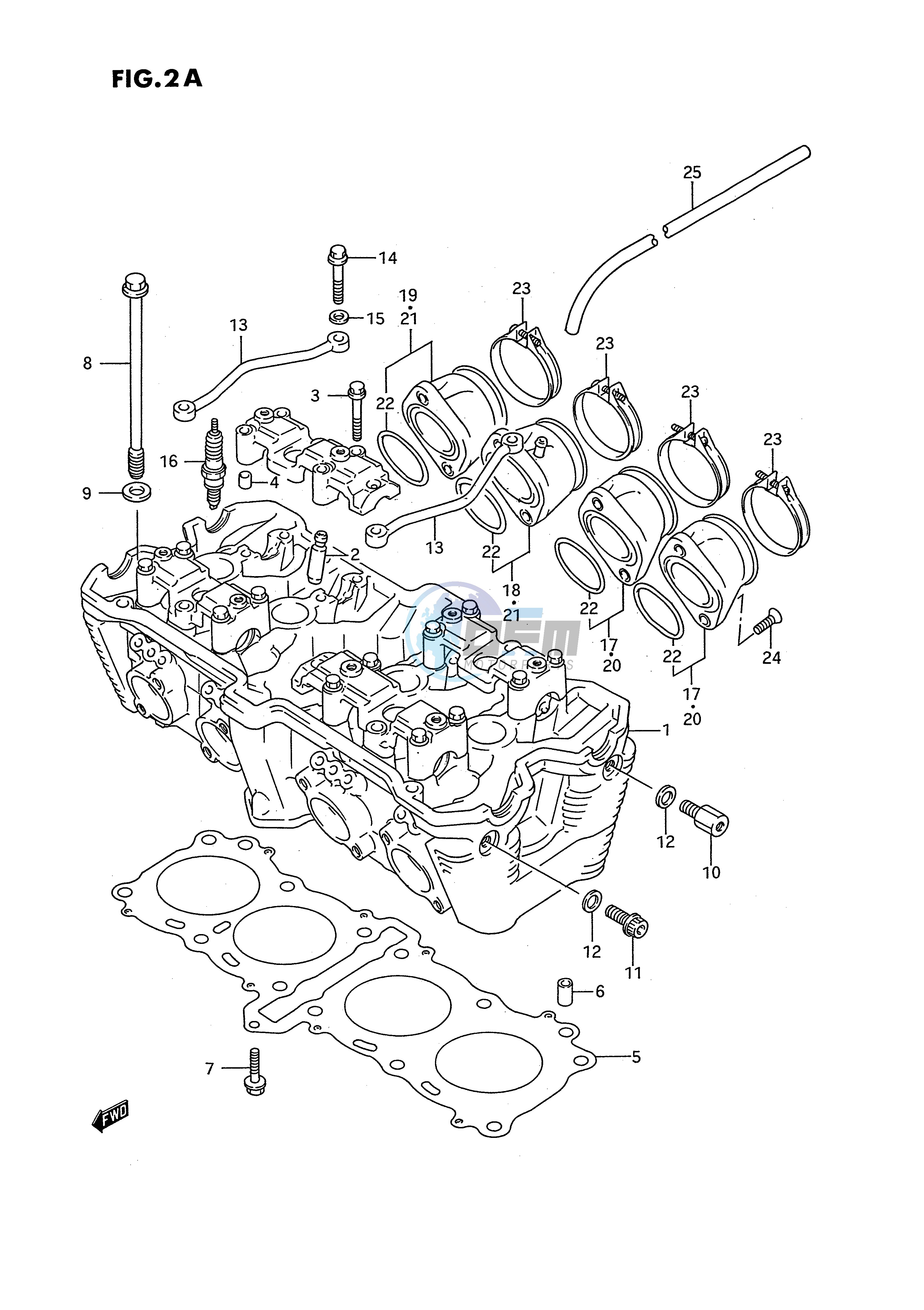 CYLINDER HEAD (MODEL R S)