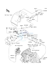 KAF 400 C [MULE 610 4X4 HARDWOODS GREEN HD] (C6F-C9F) C8F drawing FUEL PUMP