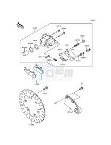 Z250SL BR250EFS XX (EU ME A(FRICA) drawing Rear Brake