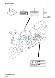 GSX-250 RA drawing LABEL