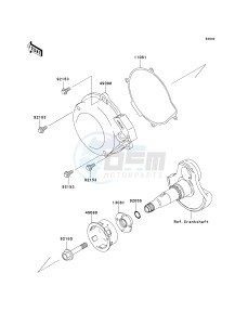 KVF 360 A [PARAIRIE 360 4X4] (A1-A3) PRAIRIE 360 4X4] drawing RECOIL STARTER