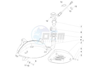 GTS 300 SUPER 4T 4V IE ABS E4 (EMEA) drawing Silencer