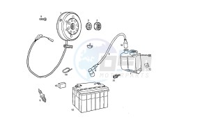 SENDA SM X TREM - 50 CC X TREM EU2 drawing GENERATOR