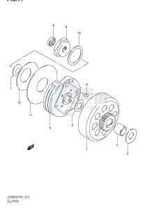 LT50 (P1) drawing CLUTCH