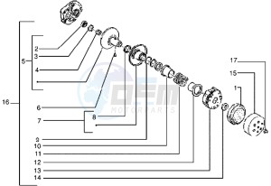 Easy Moving 50 drawing Driven pulley