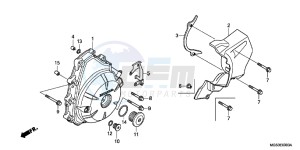 NC700XC drawing A.C. GENERATOR COVER