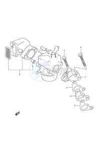 DF 2.5 drawing Intake Pipe/Silencer