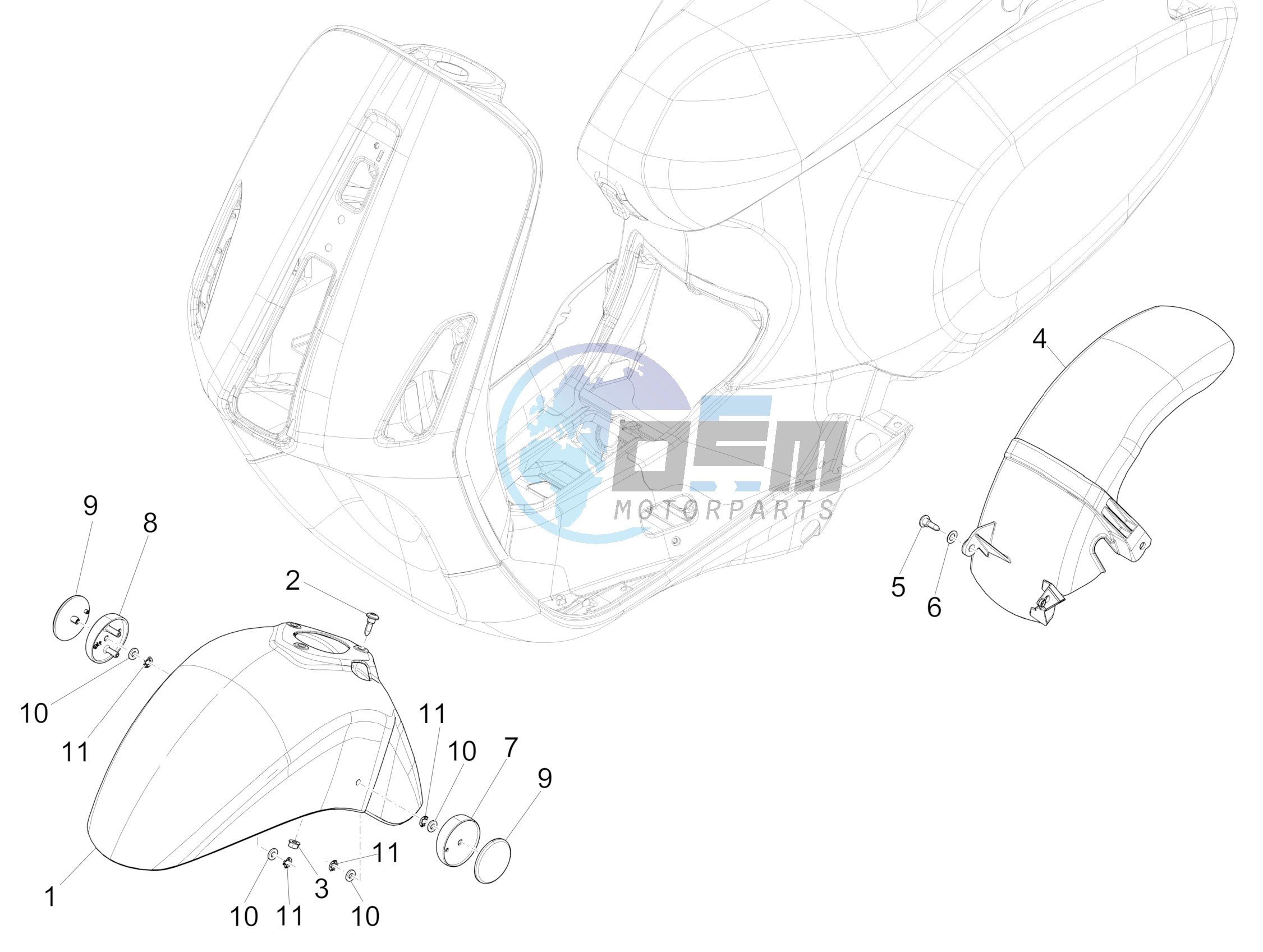 Wheel housing - Mudguard