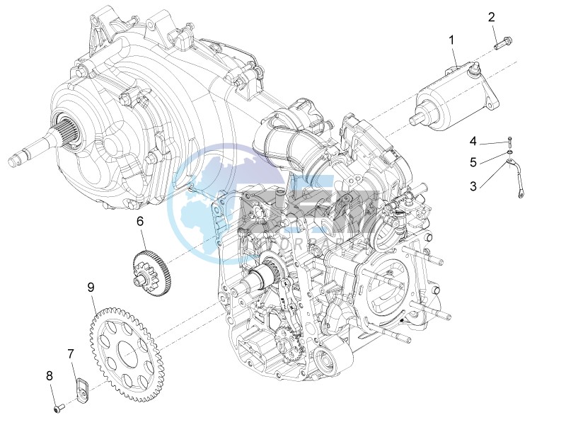 Starter - Electric starter