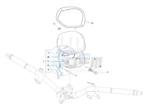 Liberty 200 4t (N15000U01) drawing Meter combination - Cruscotto