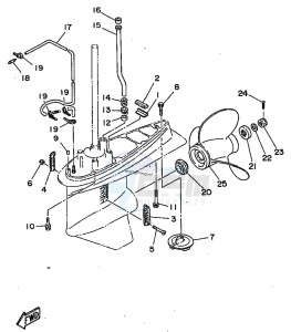 100A drawing LOWER-CASING-x-DRIVE