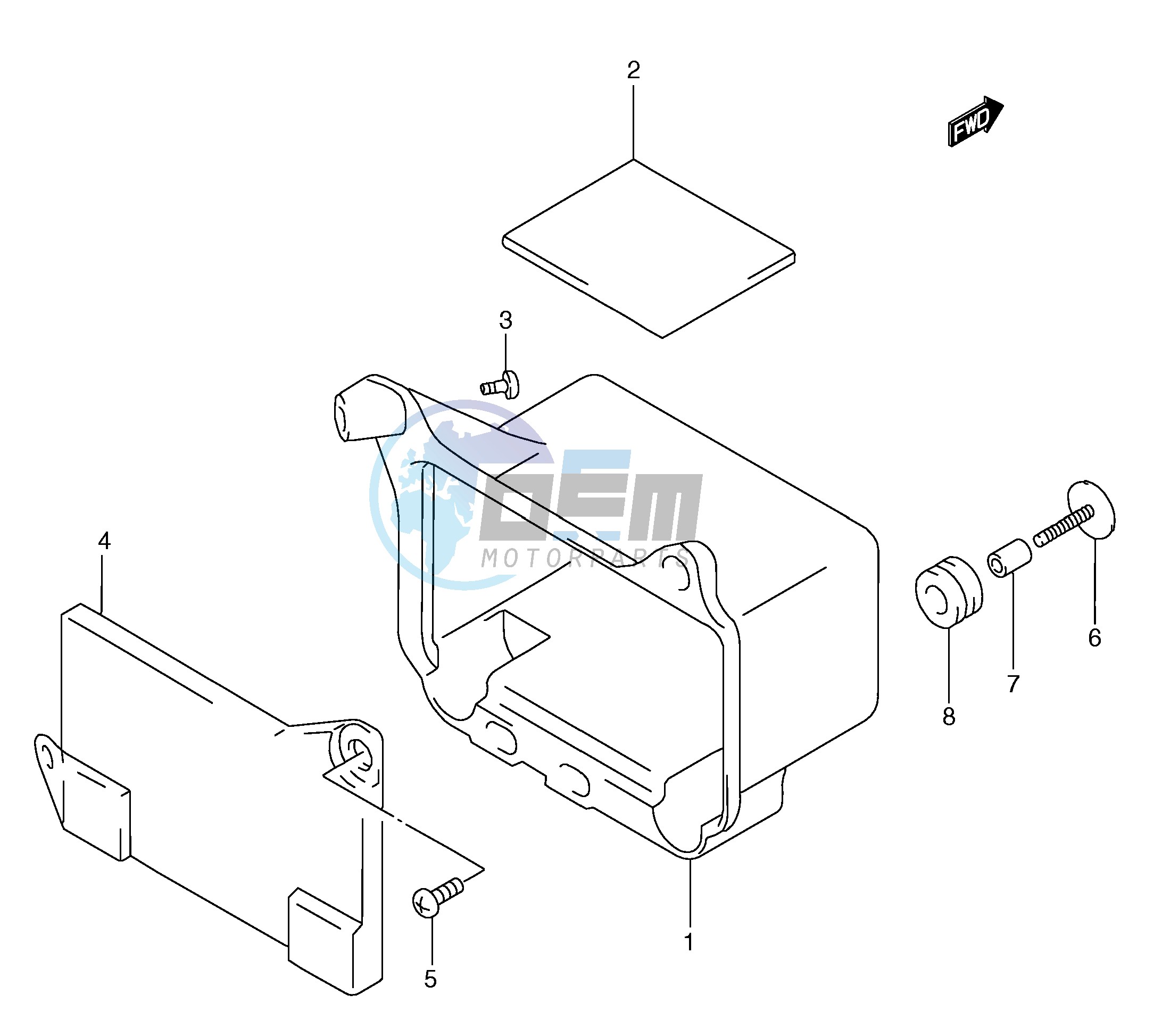 BATTERY HOLDER