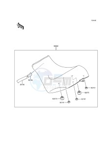 VULCAN S ABS EN650BGFA XX (EU ME A(FRICA) drawing Accessory(Reduced Reach Seat)