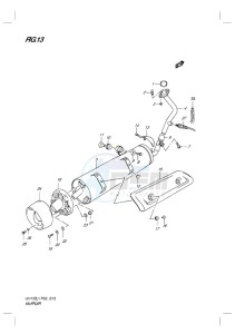 UH125 BURGMAN EU drawing MUFFLER