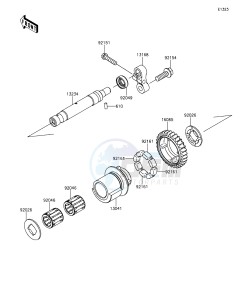 Z1000 ABS ZR1000GFF FR GB XX (EU ME A(FRICA) drawing Balancer