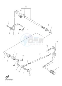 FZ8-N 800 FZ8 (NAKED) (39PT) drawing SHIFT SHAFT