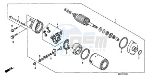 XL1000V9 F / CMF drawing STARTING MOTOR