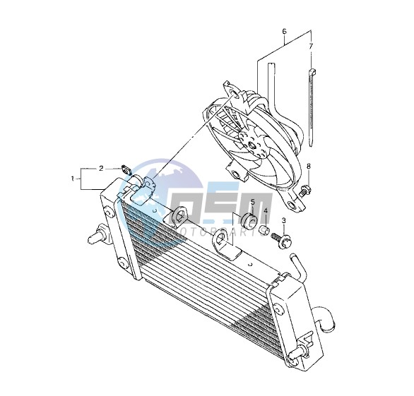 RADIATOR (FROM LC6DC111101106836)