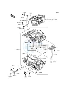 Z300 ABS ER300BGF XX (EU ME A(FRICA) drawing Crankcase