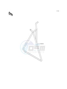 KX 125 H [KX125] (H1-H2) [KX125] drawing STAND