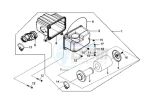 TRACKRUNNER 180 drawing AIRFILTER