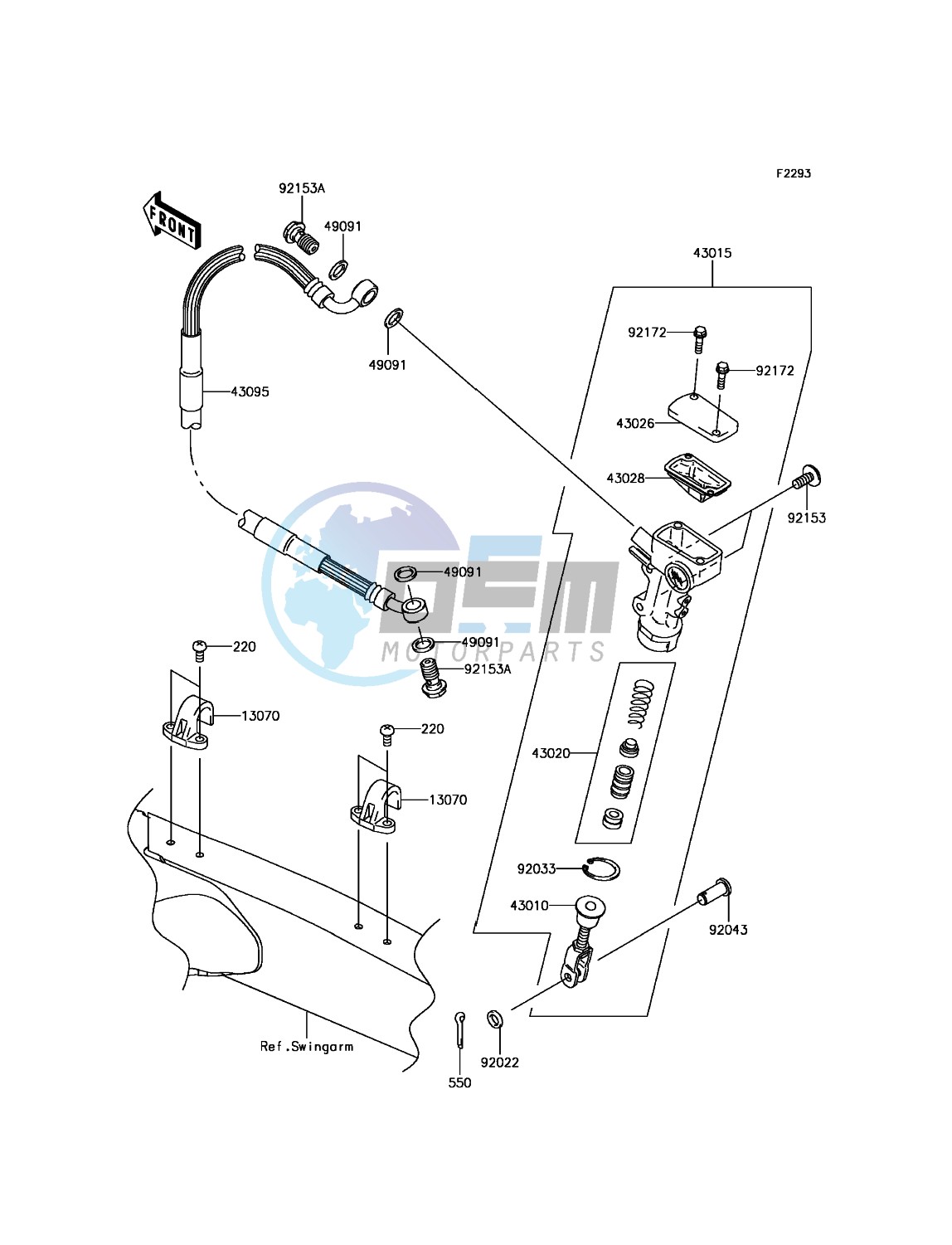 Rear Master Cylinder