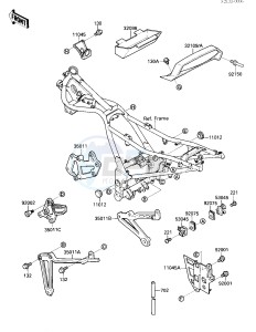 EX 250 F [NINJA 250R] (F2-F4) [NINJA 250R] drawing ELECTRO BRACKET