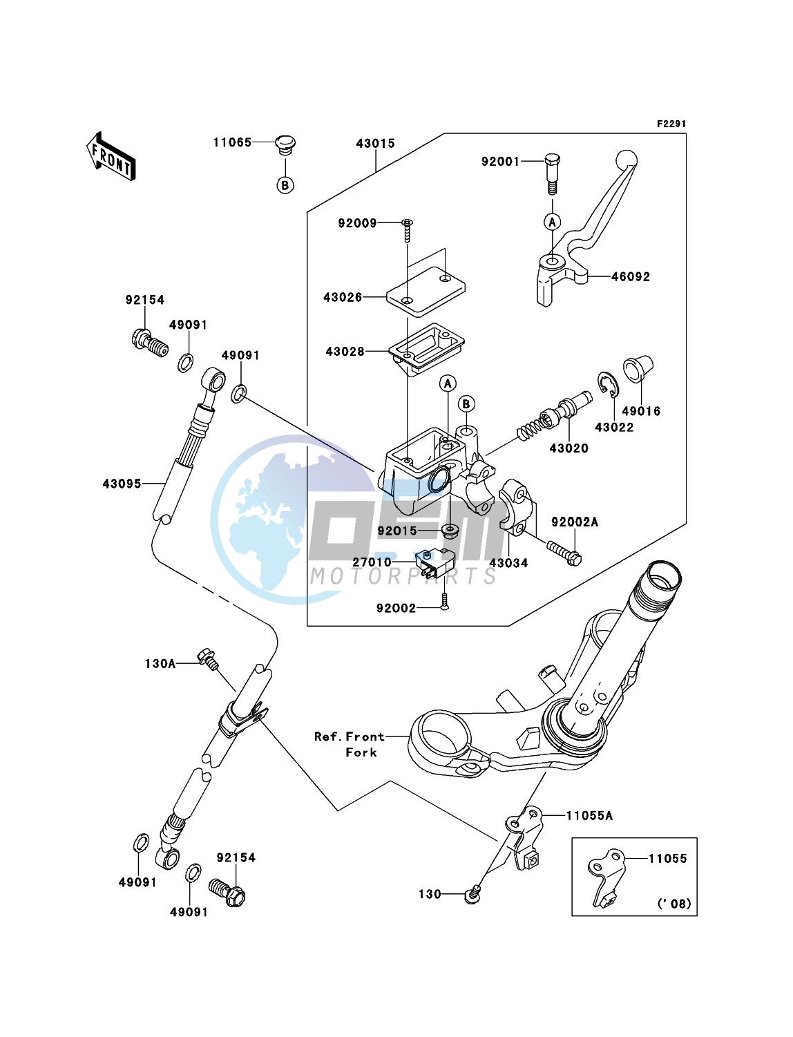 Front Master Cylinder