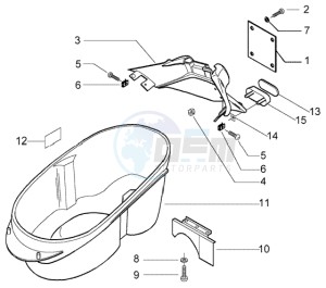 Granturismo 200 L U.S.A. drawing Splash guard