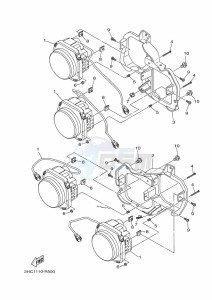 YXZ1000ET YXZ1000R SS (BAS7) drawing HEADLIGHT