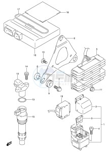 GSX1300R (E2) Hayabusa drawing ELECTRICAL